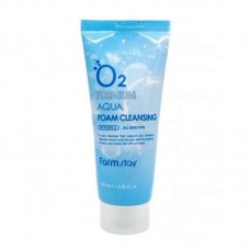Кислородная пенка для умывания FarmStay O2 Premium Aqua Foam